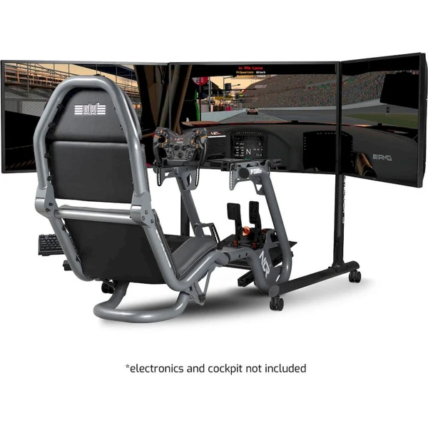 Next Level Racing Round Tube Freestanding Triple Monitor Stand samostatný stojan pro 3 monitory - Diely kokpitu - Obrázok d_752202388cd4427580a640179e435d0d