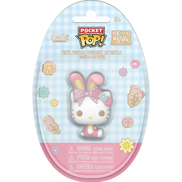 Funko Pocket POP! Egg: Hello Kitty: Hello Kitty s uškami zajaca - Funko POP! - Hlavný obrázok