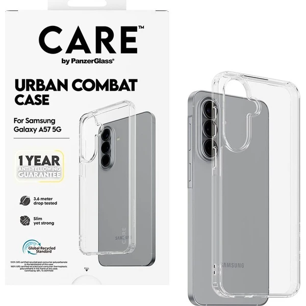 PanzerGlass® CARE Urban kryt Samsung Galaxy A57 priehľadný - Puzdra - Obrázok d_758fb8c9bf7e4eec944dd9acdab927bf