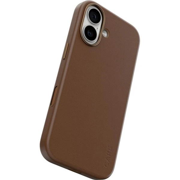 PanzerGlass® CARE SOLO MagSafe kryt z vegánskej kože iPhone 17 hnedý - Puzdra - Obrázok d_75b0f458f9c9481f81b16e5fc059a4cd