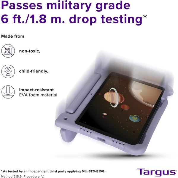 Targus Kids antibakteriální kryt pro iPad 10,9 - 11" purpurový - Puzdra - Obrázok d_75cb18c4965440c3b69218c76076c469