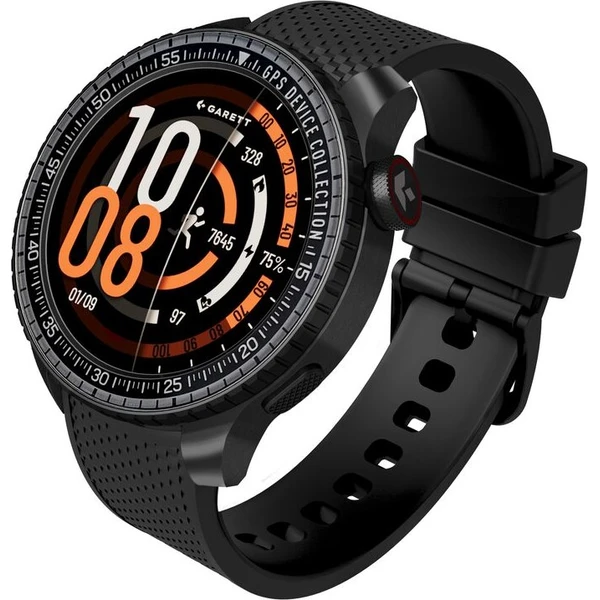 Garett Compass chytré hodinky s GPS čierne - Inteligentné hodinky - Hlavný obrázok