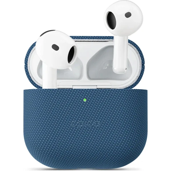 Epico SolidWoven Case AirPods 4/4 (ANC)/5 | modrá | ochrana proti nárazom a poškriabaniu - Puzdra - Hlavný obrázok