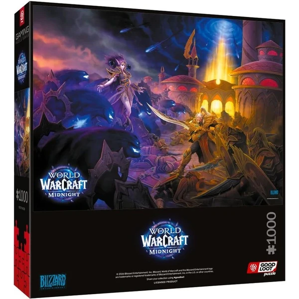 Herná hádanka: World of Warcraft Polnoc proti prázdnote (1000) - Puzzle - Obrázok d_76655a3b6ead42cea176ad40f10c8d69