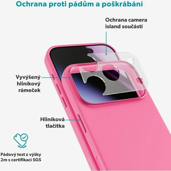 Epico Silicone Pro Mag+ MagSafe/Qi2 silikonový kryt iPhone 17 Pro/18 Pro růžový - Puzdra - Obrázok d_7674c7c7a25843d9a44fbdfeefa50eea