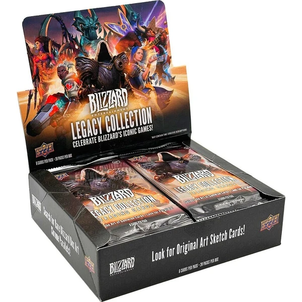 Zberateľské karty 2022-23 Upper Deck Blizzard Legacy Collection Hobby Box - Blizzard karty - Obrázok d_7691d3b446b541f8a034fe105221358b