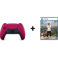 DualSense Wireless Controller Cosmic Red + EA Sports FC 27 - Herné ovládače