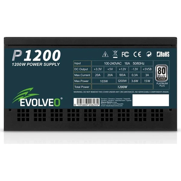EVOLVEO P1200 1200W čierny - Zdroje - Obrázok d_76dcd711578947309e6383bcb34f1837