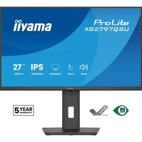 iiyama ProLite XB2797QSU-B1 monitor 27" - Monitory - Hlavný obrázok