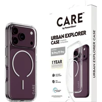 PanzerGlass CARE Urban MagSafe kryt Apple iPhone 18 Pro/17 Pro čirý/bílý - Puzdra