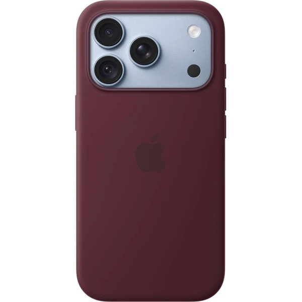 iPhone 18 Pro Silicone Case with MagSafe - Burgundy - Puzdra - Obrázok d_77489c94213a4275a7488b6960f1525e