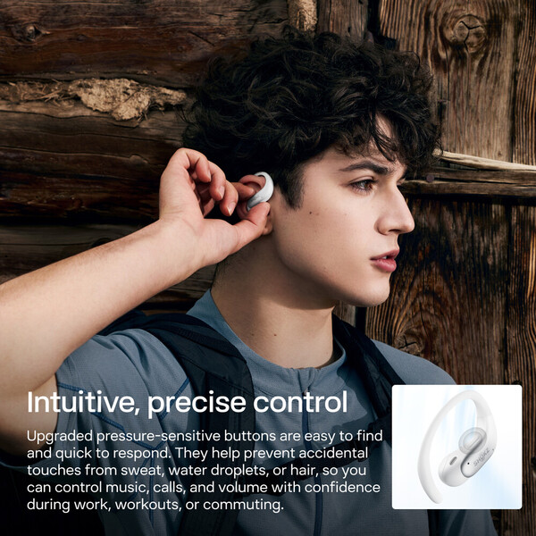 Shokz OpenFit Air 2 Bluetooth slúchadlá biela - Slúchadlá - Obrázok d_775e1bec3a5b4382b0156739b424ae51