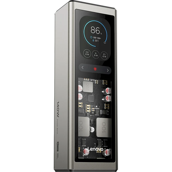 Powerbanka Lenovo Laptop 140W 20000mAh sivá - Powerbanky - Hlavný obrázok