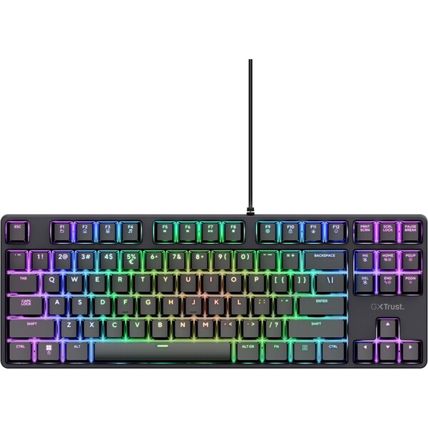 E-shop Trust GXT864 Cada herná klávesnica (US) čierna
