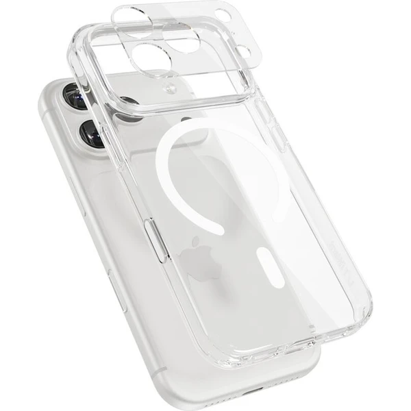 iWant Hero Mag+ kryt pre iPhone 17 Pro Max + ochrana na camera island číra - Puzdra - Hlavný obrázok