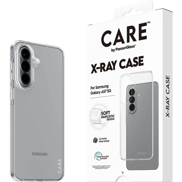 PanzerGlass® CARE X-Ray kryt Samsung Galaxy A57 priehľadný - Puzdra - Hlavný obrázok