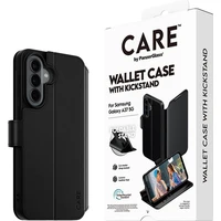 PanzerGlass® CARE peňaženkové puzdro s kickstandom pre Samsung Galaxy A37 čierne - Puzdra