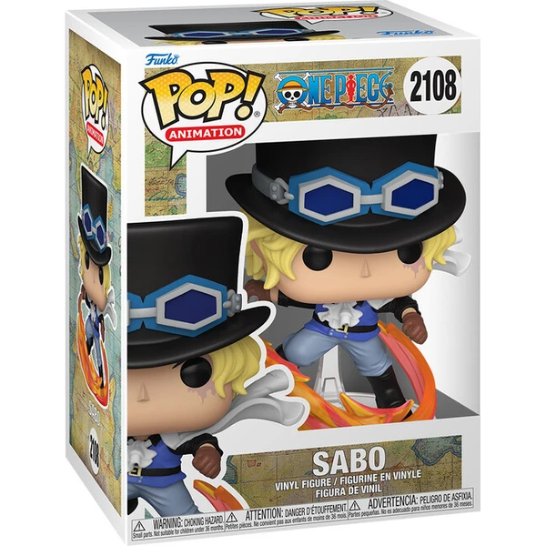 Funko POP! #2108 Animácia: One Piece - Sabo útočí s rúrou - Funko POP! - Hlavný obrázok