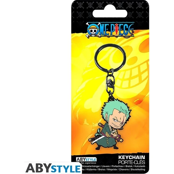 Gumová kľúčenka Abysse Corp One Piece - Zoro - Kľúčenky - Obrázok d_78b190870dd74df28e157b3a7378b6d4