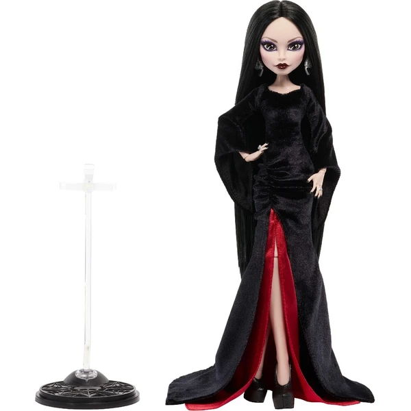 Mattel bábika Monster High x Wednesday - Morticia Addams - Figúrky - Obrázok d_78e846d9b6d44fbcb068d521c09bede7