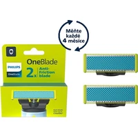 Philips výměnné břity Anti-Friction pro Philips OneBlade (2ks) - Náhradné diely