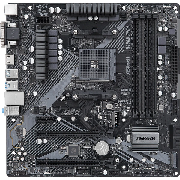 ASRock B450M PRO4 R2.0 - Základné dosky - Hlavný obrázok