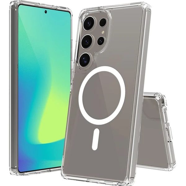 Spello Mag+ priehľadný kryt pre Samsung Galaxy S26 Ultra - Puzdra - Obrázok d_7927b5481596498fad1e4a9043dc32aa