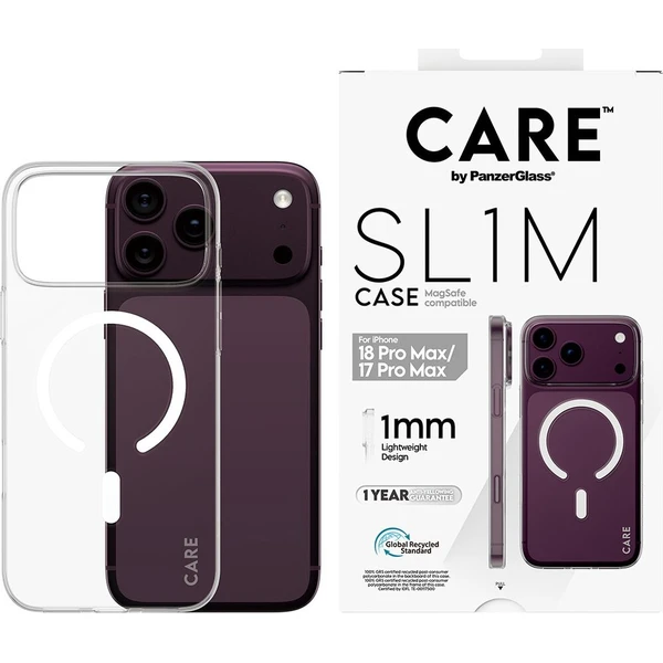 PanzerGlass CARE SL1M MagSafe kryt Apple iPhone 18 Pro Max/17 Pro Max čirý - Puzdra - Obrázok d_79a30c9f82ca46d38e4451b4d4aa6724