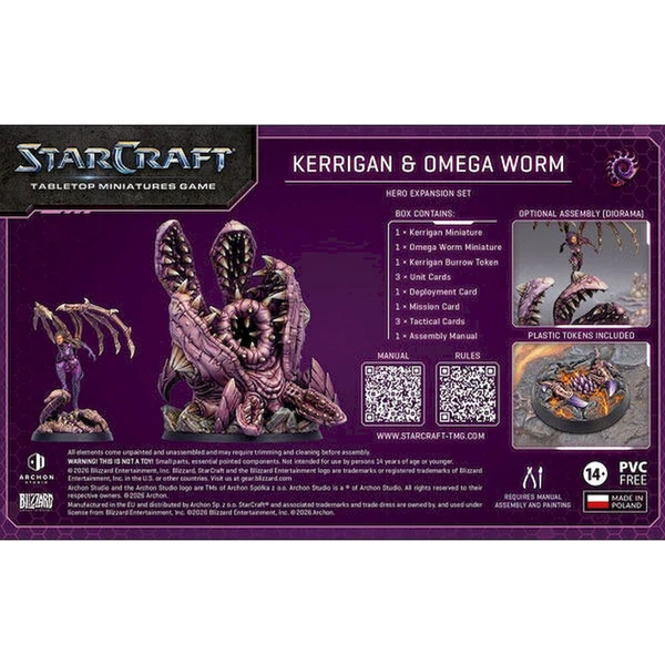 StarCraft The Miniatures Game - Kerrigan (Primal Kerrigan) - Zerg - Hero Expansion Set - EN - Stolové hry - Obrázok d_79c4a5e96f2e4a86b40e574f7d68176a