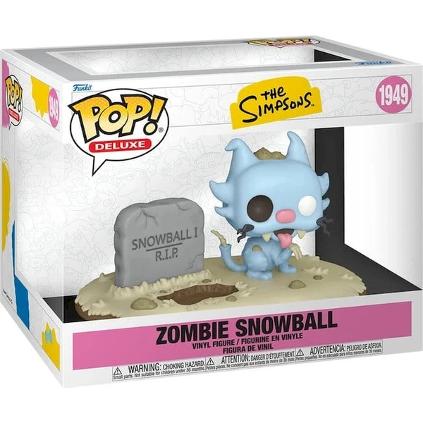 Funko POP! #1949 Deluxe: Simpsons - Zombie Snowball - Funko POP! - Obrázok d_79f440d0d6c84a319fbde2d0872ab3a6