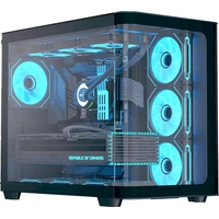 Aerocool P500C Midi-Tower čierna - Počítačové skrine