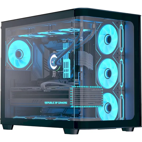 Aerocool P500C Midi-Tower čierna - Počítačové skrine - Hlavný obrázok