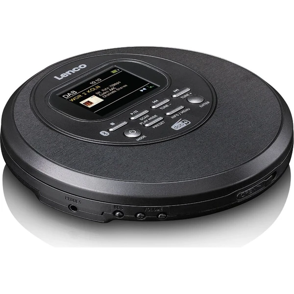 Lenco CD-500 discman s Bluetooth a rádiem DAB+/FM černý - Hudobné prehrávače - Obrázok d_7a1a639535194443a4508040b425a9b7