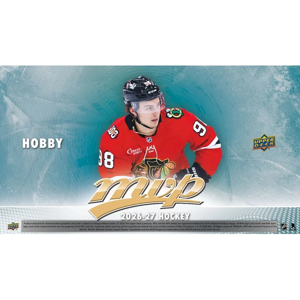 Hokejové karty 2026-27 Upper Deck MVP Hockey Hobby Box - Hokejové karty - Hlavný obrázok