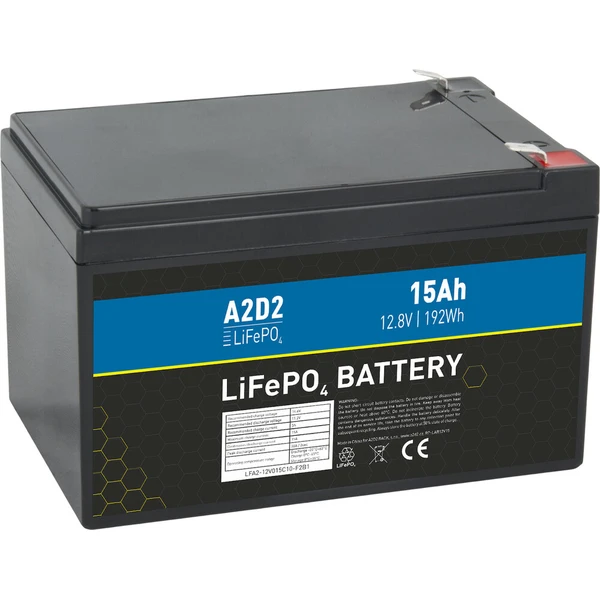 Baterka Avacom A2D2 - LiFePO4 12,8V 15Ah F2 - Batérie - Hlavný obrázok
