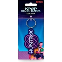 Gumová kľúčenka Pyramid International K-pop Demon Hunters (logo Huntrix) - Kľúčenky