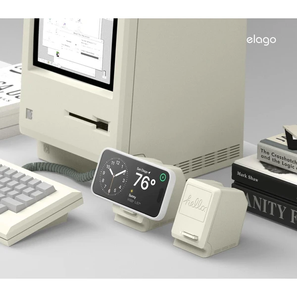 ELAGO M4 Macintosh MagSafe nabíjecí stojánek pro iPhone - Puzdra - Obrázok d_7abf2bf9f0fc4cc293b0f09aaad6a062