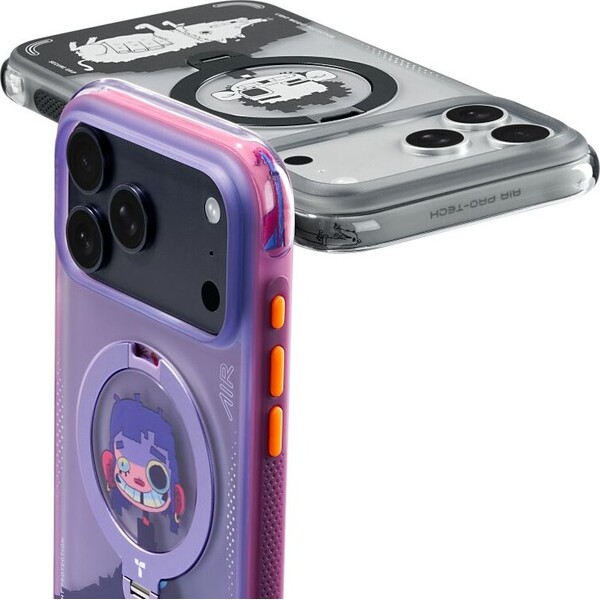Torras Ostand Q3 Air Gawx Limited MagSafe kryt iPhone 17 Pro Neon night muse - Puzdra - Obrázok d_7ad550d679c643ea8f51a3ce145fab9a