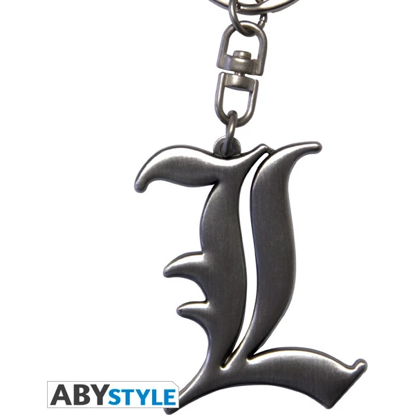 3D kľúčenka Death Note - L Symbol - Kľúčenky - Hlavný obrázok