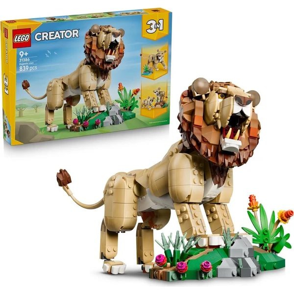 LEGO Creator 3v1 31386 Divoké zvieratá: Majestátny lev - LEGO - Hlavný obrázok