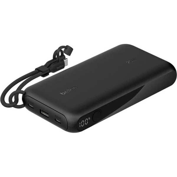 Belkin BOOST CHARGE™ USB-C PowerBanka s displejom, 20000mAh, PD, 20W čierna - Powerbanky - Hlavný obrázok