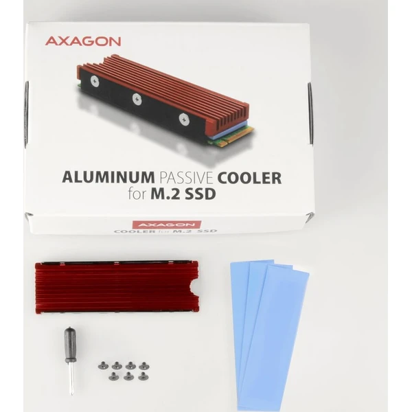 AXAGON CLRM2 hliníkový pasívny chladič pre M.2 2280 SSD - Chladiče - Obrázok d_7bcdae315974498ab0f289b6b199b46d