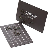 2UUL REPAIR OCLOCK Magnetická servisní podložka na šroubky (155 × 98 mm) černá - Náradie