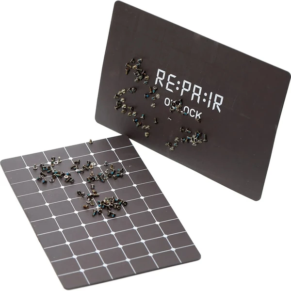 2UUL REPAIR OCLOCK Magnetická servisní podložka na šroubky (155 × 98 mm) černá - Náradie - Hlavný obrázok