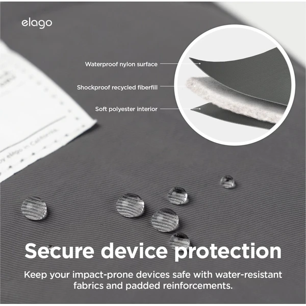ELAGO PC Sleeve puzdro pre MacBook 12"-14'' svetlo sivé - Puzdra - Obrázok d_7bda3852180b443780f0a599693d1499