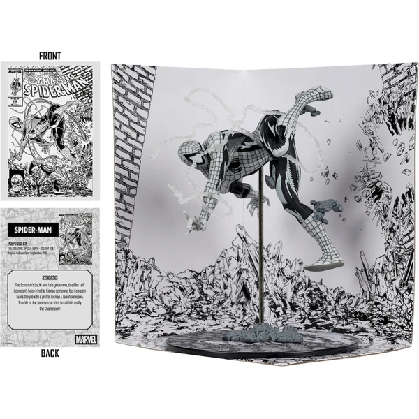 Figúrka McFarlane Marvel - Spider-Man (Line Art) (Amazing Spider-Man #318) 17 cm - Figúrky - Obrázok d_7bdffcab6cc1435091992a02dfd32d1e