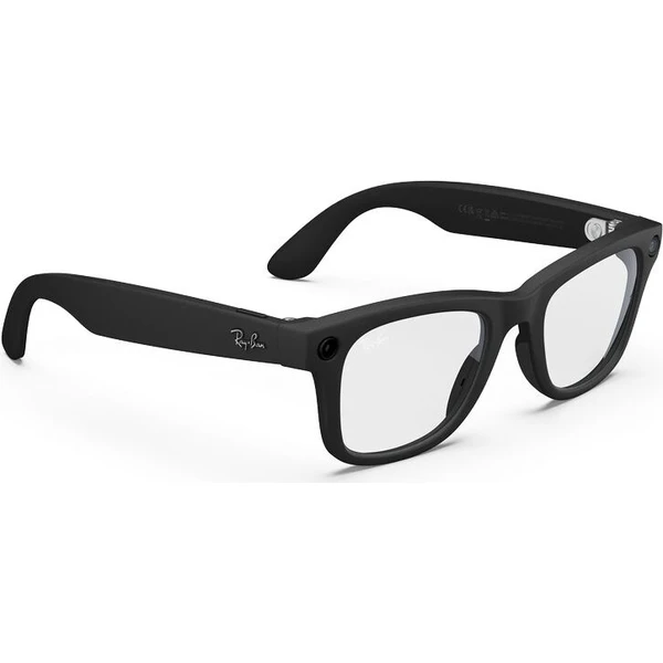 Meta RAY-BAN Wayfarer Gen2 (Veľké) inteligentné matné okuliare (číre sklá) čierne - AR okuliare - Obrázok d_7be57125c4c748558bb6e233dde732a7