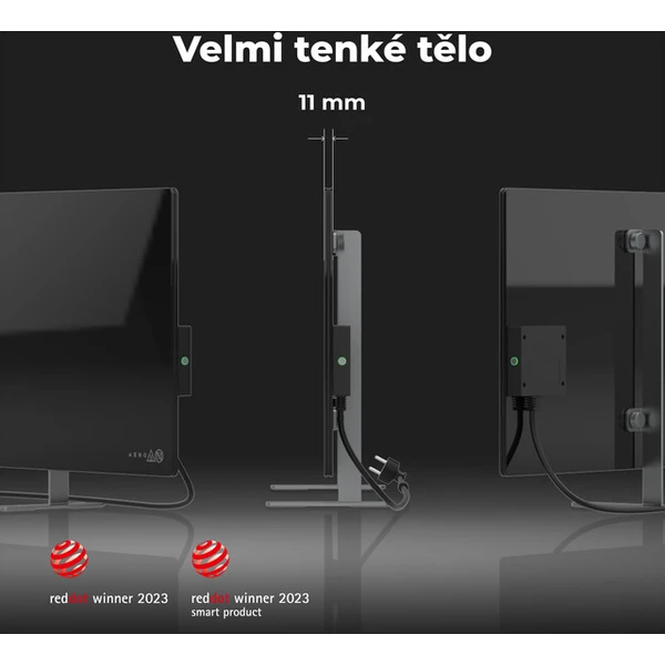 AENO GH2S inteligentný ohrievač 700W čierny - Ohrievače - Obrázok d_7bea4cc1d5424425bbbc7bf52e233e65