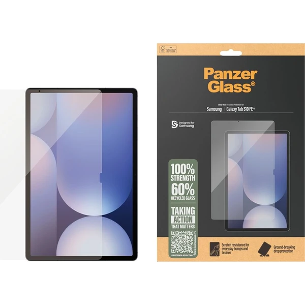 PanzerGlass® Ultra-Wide Fit sklo Samsung Galaxy Tab S10 FE+ - Ochranné fólie a sklo - Obrázok d_7bf9cf84d918417b947419ae3bbaf7b4
