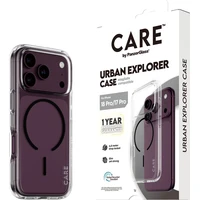 PanzerGlass CARE Urban MagSafe kryt Apple iPhone 18 Pro/17 Pro čirý/černý - Puzdra